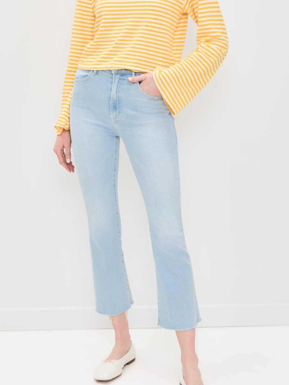 Mother The Hustler Ankle Fray Jeans Balls In Your Court Sz 24 BNWT